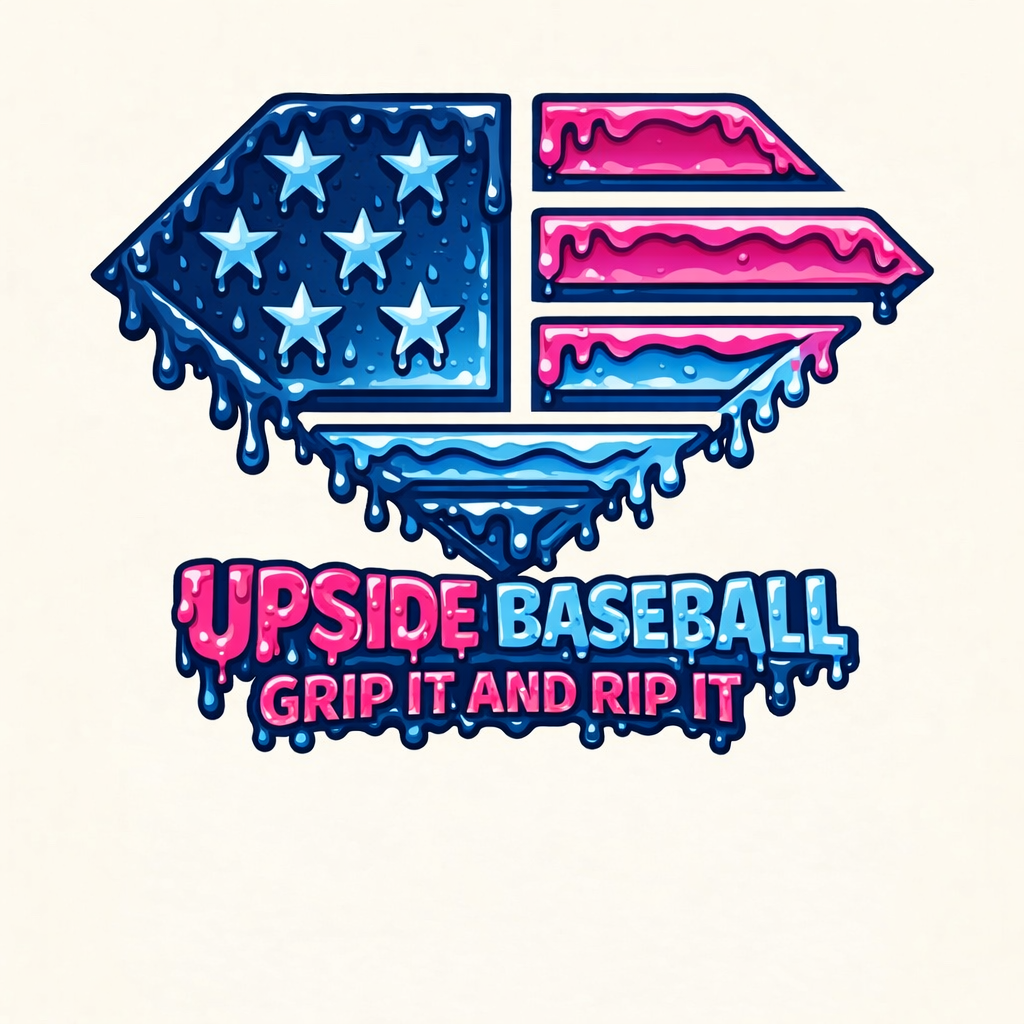 UPSIDE BATTING GLOVES - COTTON CANDY